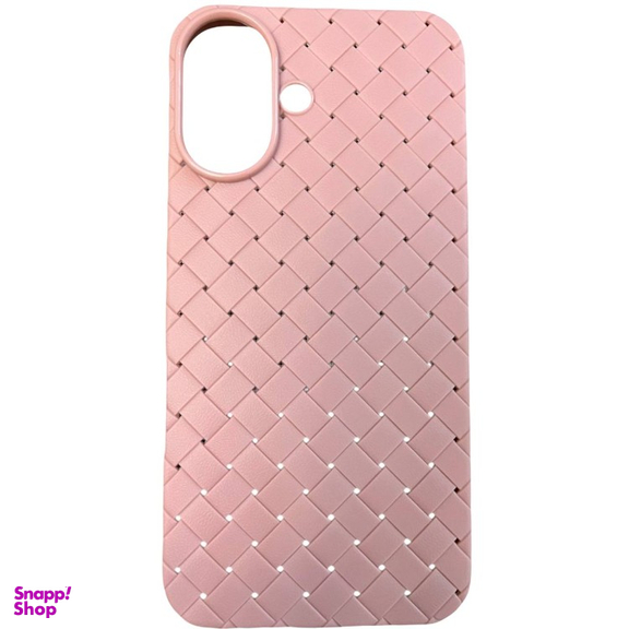 قاب گوشی موبایل طرح حصیری مناسب اپل iPhone 16