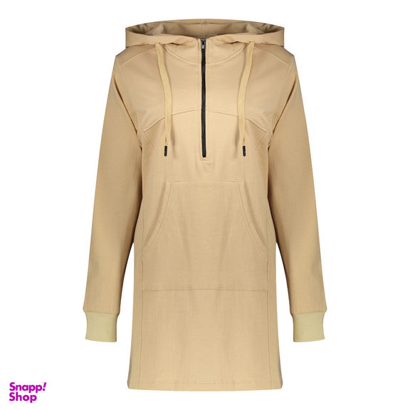 هودی زنانه مادر مدل لیندا رنگ کرم