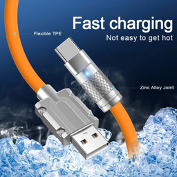 کابل تبدیل USB به Type-C پاورمکس مدل SUPER CABLE طول 1 متر