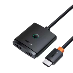 سوئیچ یک به دو HDMI باسئوس مدل AIRJOY طول 1 متر