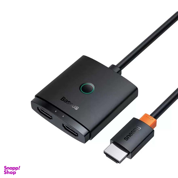 سوئیچ یک به دو HDMI باسئوس مدل AIRJOY طول 1 متر