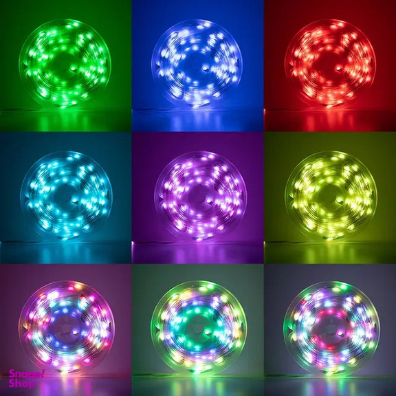 ریسه ال ای دی مدل فول کالر هوشمند بلوتوثی کد RGB IC usb 5v طول 10 متر
