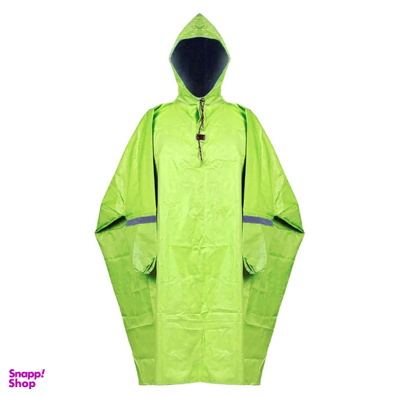 پانچو موتورسواری طرح نورث فیس کد 210 رنگ سبز مغز پسته ای