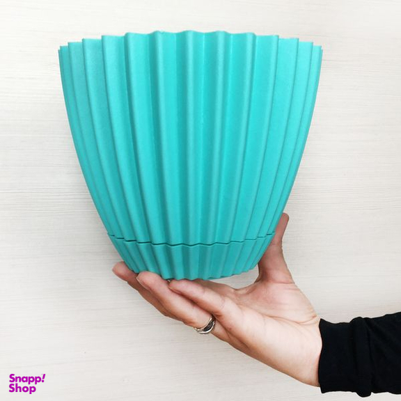 گلدان دانیال پلاستیک مدل 4-603 مجموعه 4 عددی