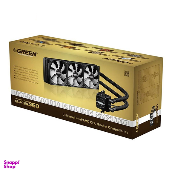 سیستم خنک کننده آبی گرین مدل Glacier GLC360A