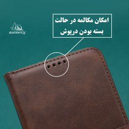 کیف کلاسوری دیامانته مدل Scusa Bk مناسب گوشی موبایل سامسونگ Galaxy A22 5G به همراه بند آویز