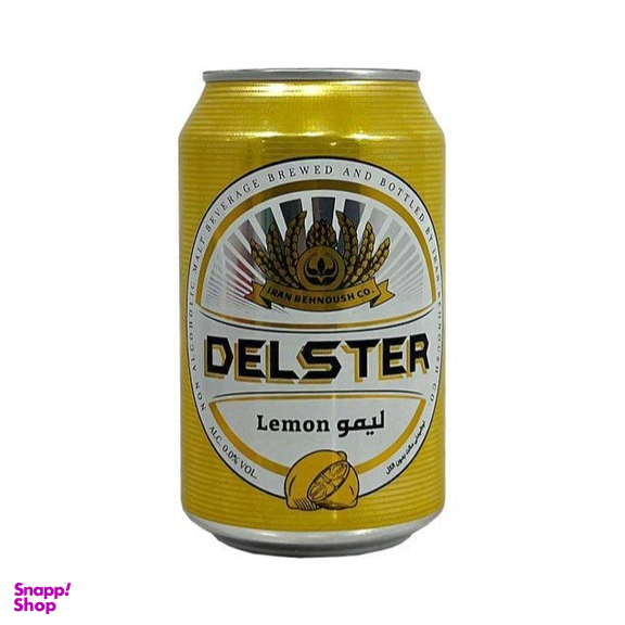 نوشیدنی مالت لیمویی بهنوش حجم 330 میلی لیتر