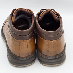 کفش راحتی مردانه شمس کد 4677 رنگ قهوه‌ای