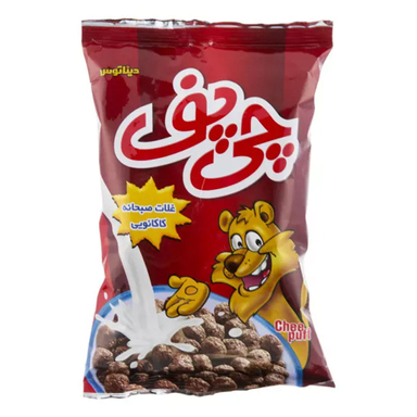 غلات صبحانه چی پف مدل شکلاتی توپی وزن 55 گرم