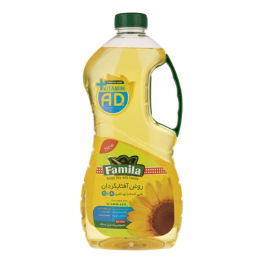 روغن آفتابگردان غنی شده با ویتامین A و D3 فامیلا حجم 1.8 لیتر