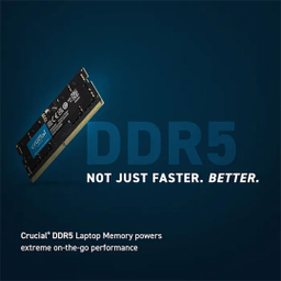 رم لپ تاپ DDR5 تک کاناله 4800 مگاهرتز CL40 کروشیال مدل CT16 ظرفیت 16 گیگابایت