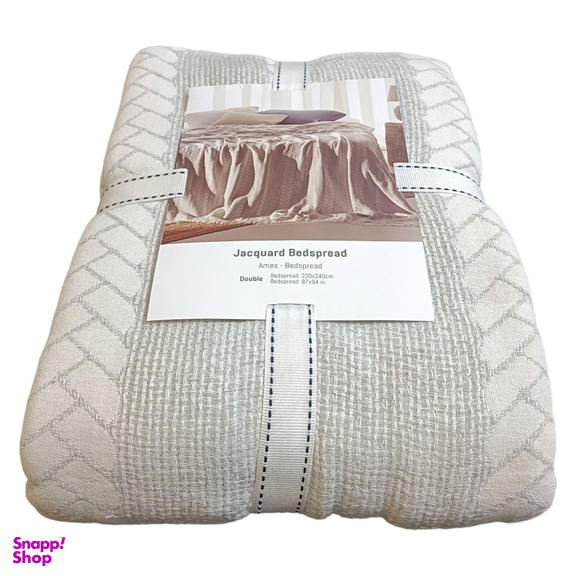 روتختی مادام کوکو مدل Ames Gri Yatak Ortusu دو نفره سایز 240×220 سانتی متر