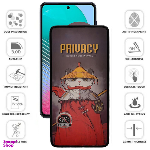 محافظ صفحه نمایش حریم شخصی اِپیکوی مدل Privacy Airbag مناسب برای گوشی موبایل سامسونگ Galaxy A73 5G/ A72 4G/5G / M54 / M53 5G/ M52 / M51/ A71/ A81/ A91 / M62/ F62/ S10 Lite/ Note 10 Lite