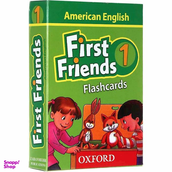 فلش کارت American First Friends اثر Susan Lannuzzi انتشارات Oxford مجموعه 3 عددی
