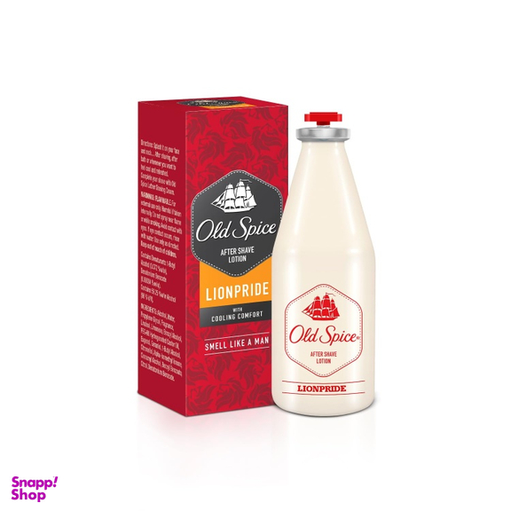 افتر شیو اولد اسپایس مدل Lionpride حجم 100 میلی لیتر