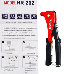 انبر پرچ تیوان کد AT - 300 مدل 202