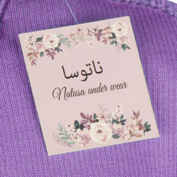 بادی زنانه ناتوسا مدل NT785-7 رنگ یاسی
