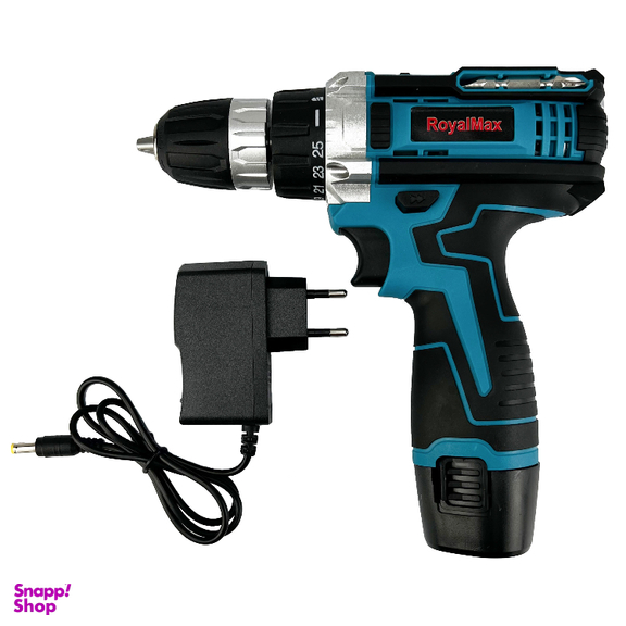 دریل و پیچ گوشتی شارژی رویال مکس مدل RM-18V