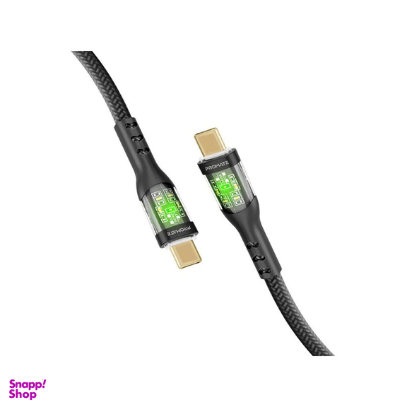کابل USB Type-C پرومیت مدل Transline-CC طول 1.2 متر