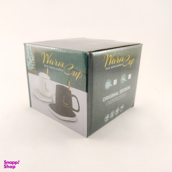 ماگ حرارتی لاکی مدل جعبه همراه به همراه صفحه برقی