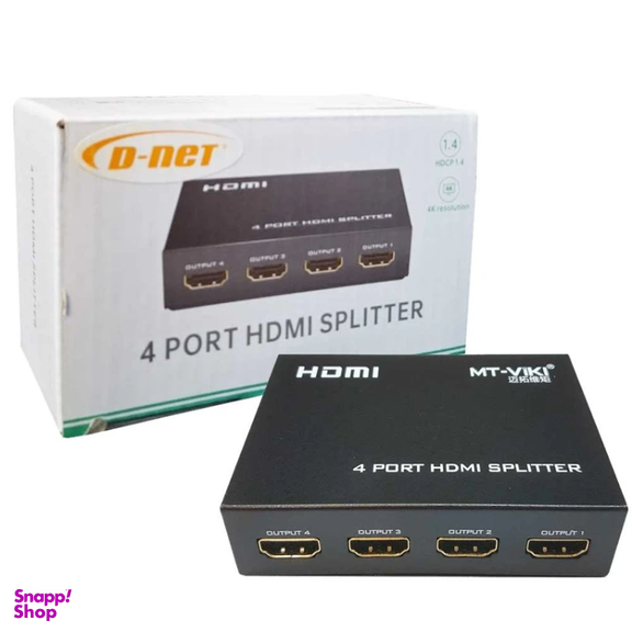 اسپلیتر چهار پورت HDMI دی-نت مدل MT-VIKI