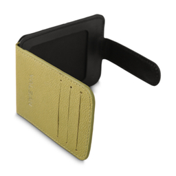 جاکارتی زنانه چرم یلسان مدل ایشا کد 136-MC رنگ سبز مشکی