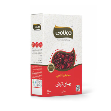 دمنوش گیاهی چای ترش دونامی وزن ۸۰ گرم