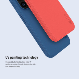 کاور نیلکین مدل Super Frosted Shield Pro مناسب برای گوشی موبایل اپل iPhone 15 Pro Max