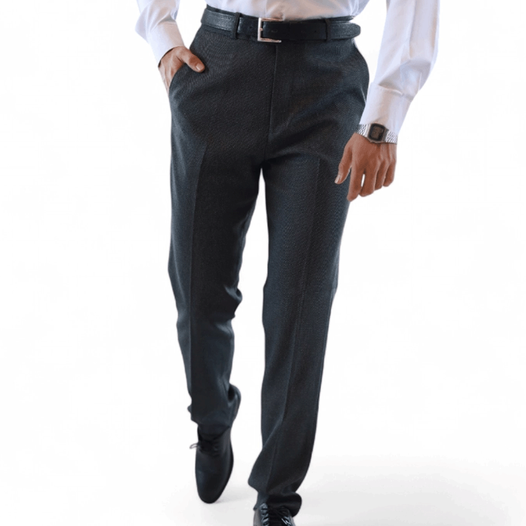 شلوار پارچه ای مردانه کد 3511 رنگ طوسی