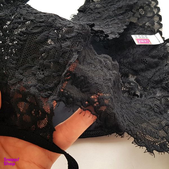 ست شورت و سوتین زنانه اما مدل پوش آپ فنردار دکلته کد 4729-6030 رنگ مشکی
