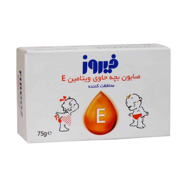 صابون بچه فیروز مدل پروتئینه وزن 75 گرم