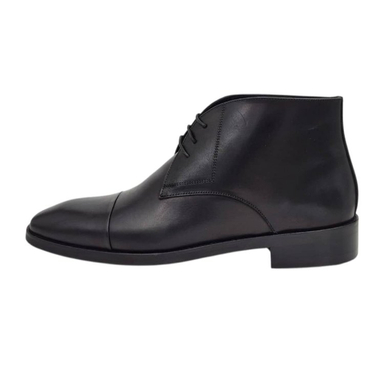 نیم بوت مردانه چرم ریباری مدل Z25 رنگ مشکی