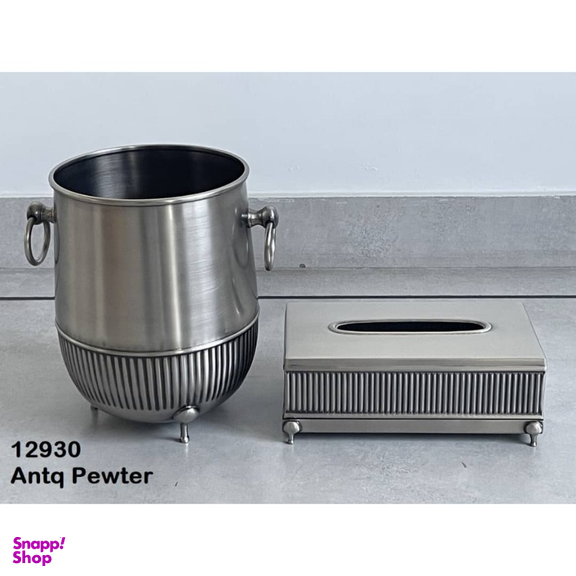 ست سطل و جای دستمال کاغذی سالینو کد 12930A