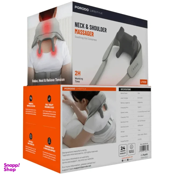 ماساژور گردن و شانه پرودو مدل PD-LFST120