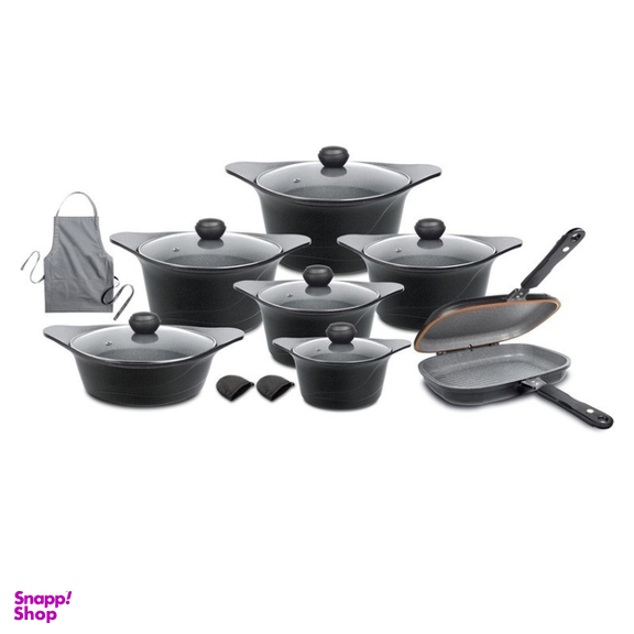 سرویس پخت و پز 17 پارچه ام جی اس مدل کره ای C