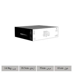 سرویس غذاخوری 30 پارچه چینی زرین ایران سری وینچی مدل سپینود درجه یک
