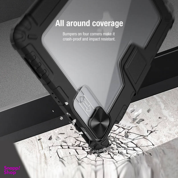 کاور کلاسوری نیلکین مدل Camshield-Bumper  مناسب برای تبلت اپل iPad Pro 12.9 2020 / iPad Pro 12.9 2021