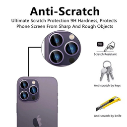 محافظ لنز دوربین بوف مدل HD-ColorLenz مناسب برای گوشی موبایل اپل iPhone 16 Pro Max / 16 Pro