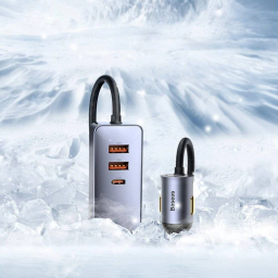 شارژر فندکی 120 وات بیسوس مدل CCBT-B0G