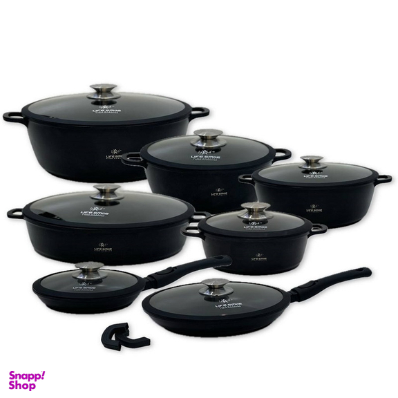 سرویس پخت و پز 24 پارچه لایف اسمایل مدل LIFEP7S24