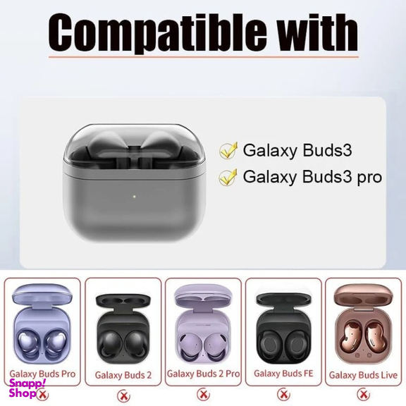 کیف ایرفون اسپایدر مدل Clear مناسب سامسونگ Galaxy Buds 3 / 3 Pro