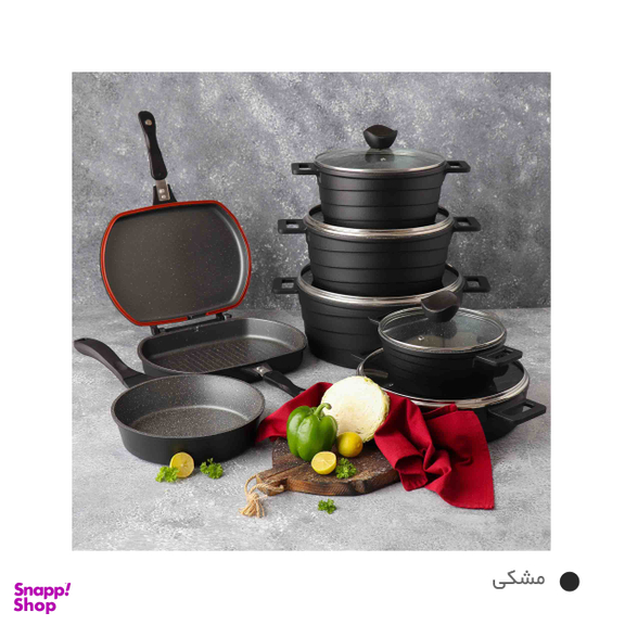 سرویس پخت و پز 13 پارچه تکنو مدل اورس