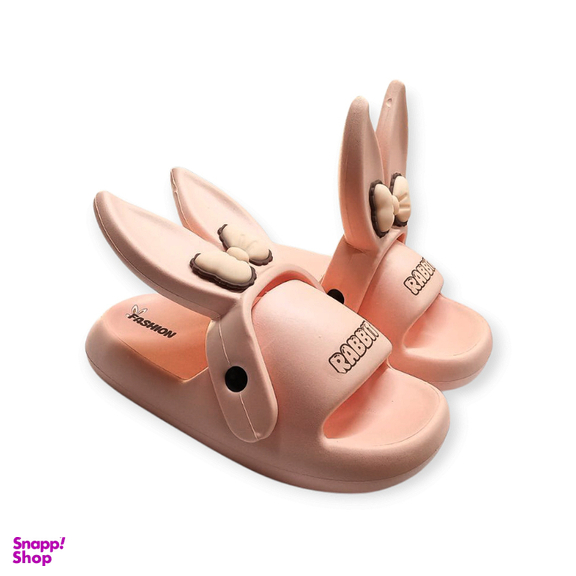 دمپایی دخترانه پاپا مدل Rabbit کد 0098
