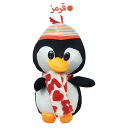 عروسک سیی مدل پنگوئن کیوت کد 1761.1 ارتفاع 23 سانتی متر