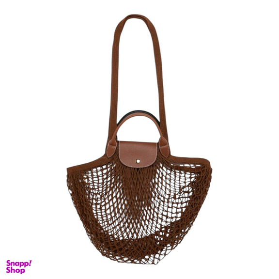 کیف دستی زنانه دفکتو مدل ساحلی قلاب بافی