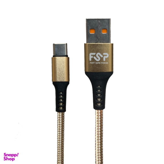 کابل تبدیل USB به Type-C اف اس پی مدل C-50 طول 1 متر