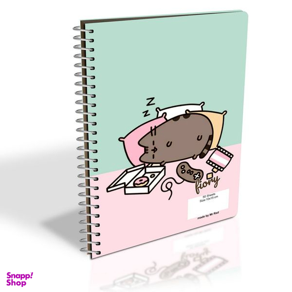 دفترچه یادداشت مستر راد طرح کرافت مدل گربه کیوت فانتزی کد Fiory 1928