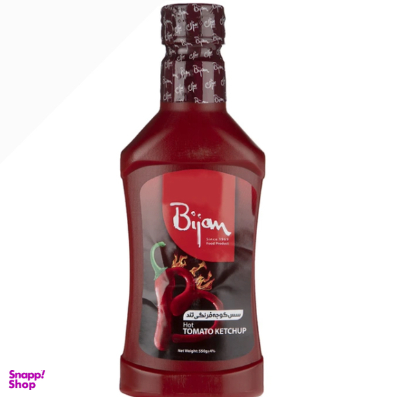 سس گوجه فرنگی تند بیژن وزن 550 گرم