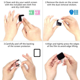 محافظ صفحه نمایش ساعت هوشمند کد MS مناسب اپل واچ اولترا 49 میلی متر