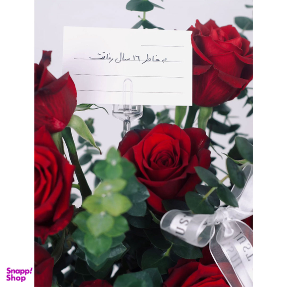 گلدان گل طبیعی وهو مدل شکوفا